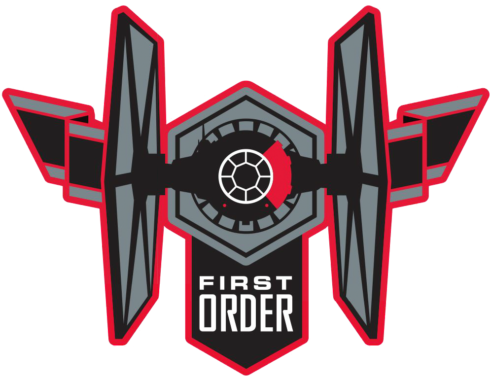 Star Wars The Force Awakens First Order - First Order Tie Fighter Logo (996x767)