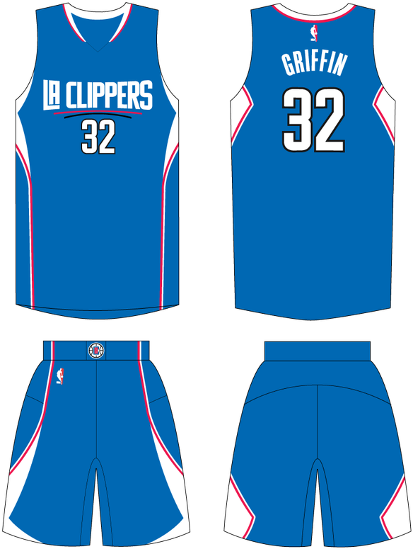 Clippers 2016 Christmas Day - Sports Jersey (600x791)