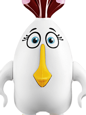 Lego Clipart Angry - Lego Angry Birds Bird Island Egg Heist 75823 (336x448)