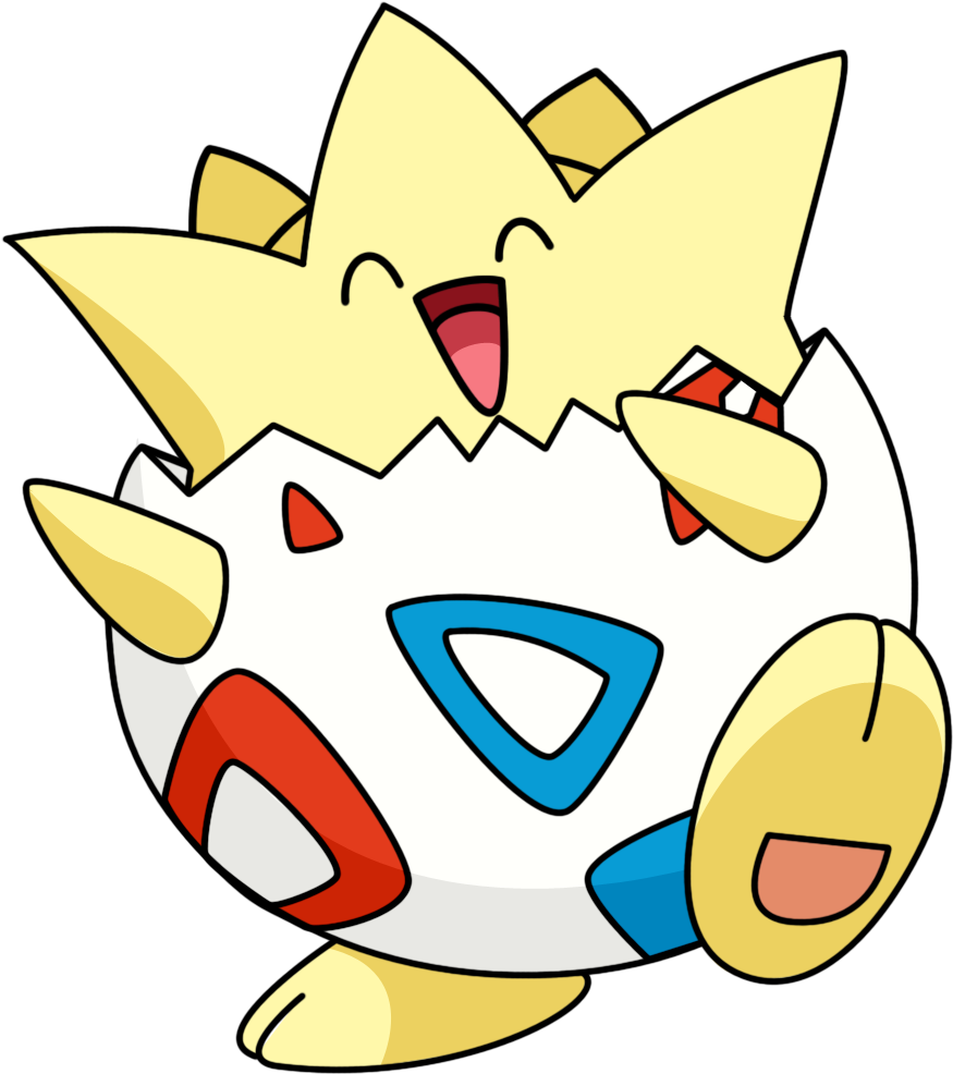 Togepi - Pokemon Reader #2: Togepi Springs Into Action - Trade (1024x1024)