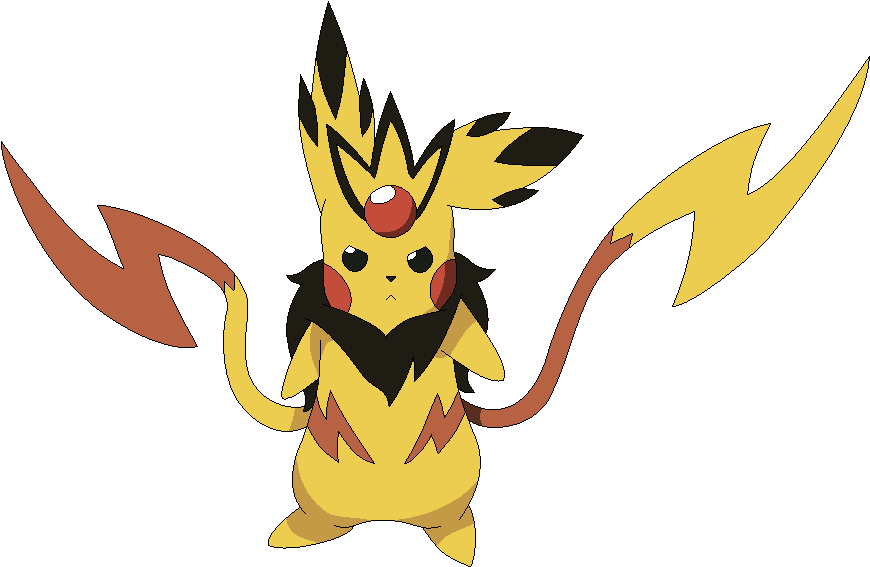 Mega Pikachu By Otaku - Mega Pikachu (894x602)