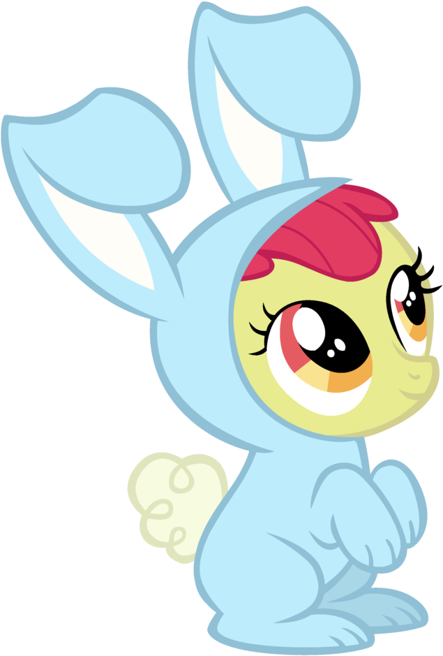 Bunny Bloom By Bronyboy Bunny Bloom By Bronyboy - Mlp Apple Bloom Bunny (900x1131)