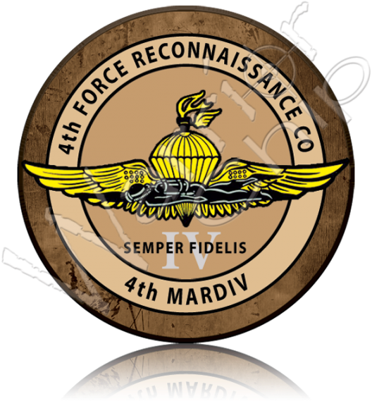 Usmc Poster - 3rd Force Reconnaissance Company (540x600)