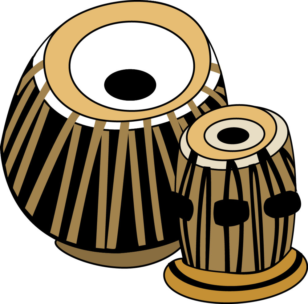 Drum Tabla Musical Instruments Clip Art - Tabla Png (1000x987)