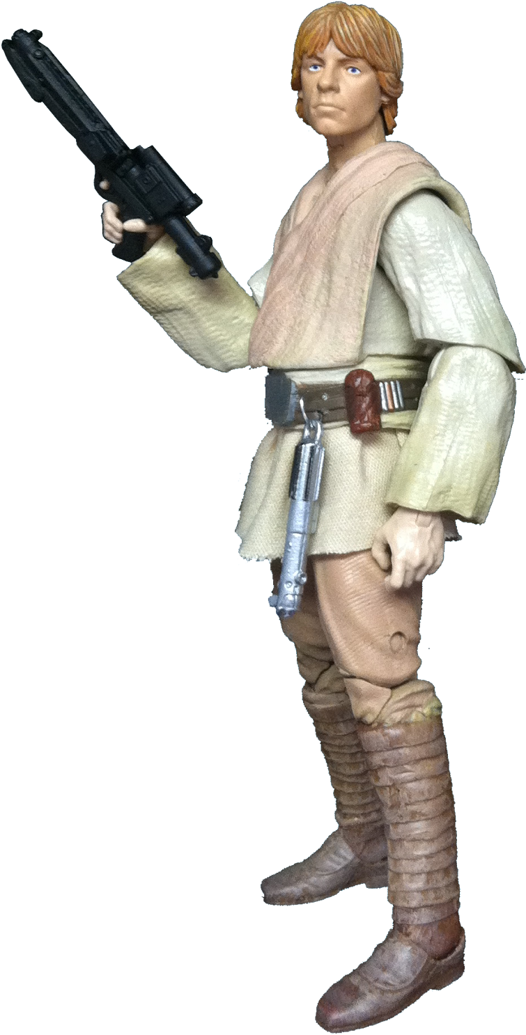 Luke Skywalker Clipart Episode 5 - Luke Skywalker Black Series Custom (767x1600)
