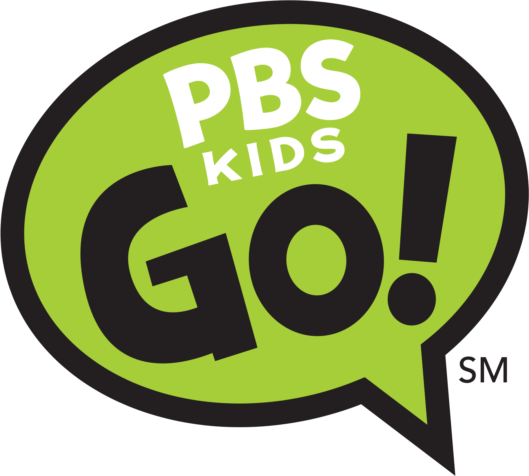 Logo - Svg - Pbs Kids Go (2000x1750)