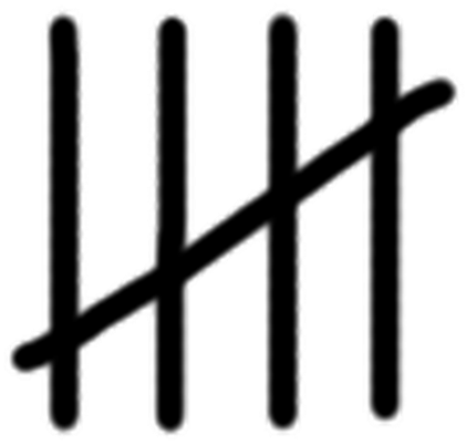 28 Collection Of Tally Marks Clipart Free - Banksy New York Vandalised (420x420)