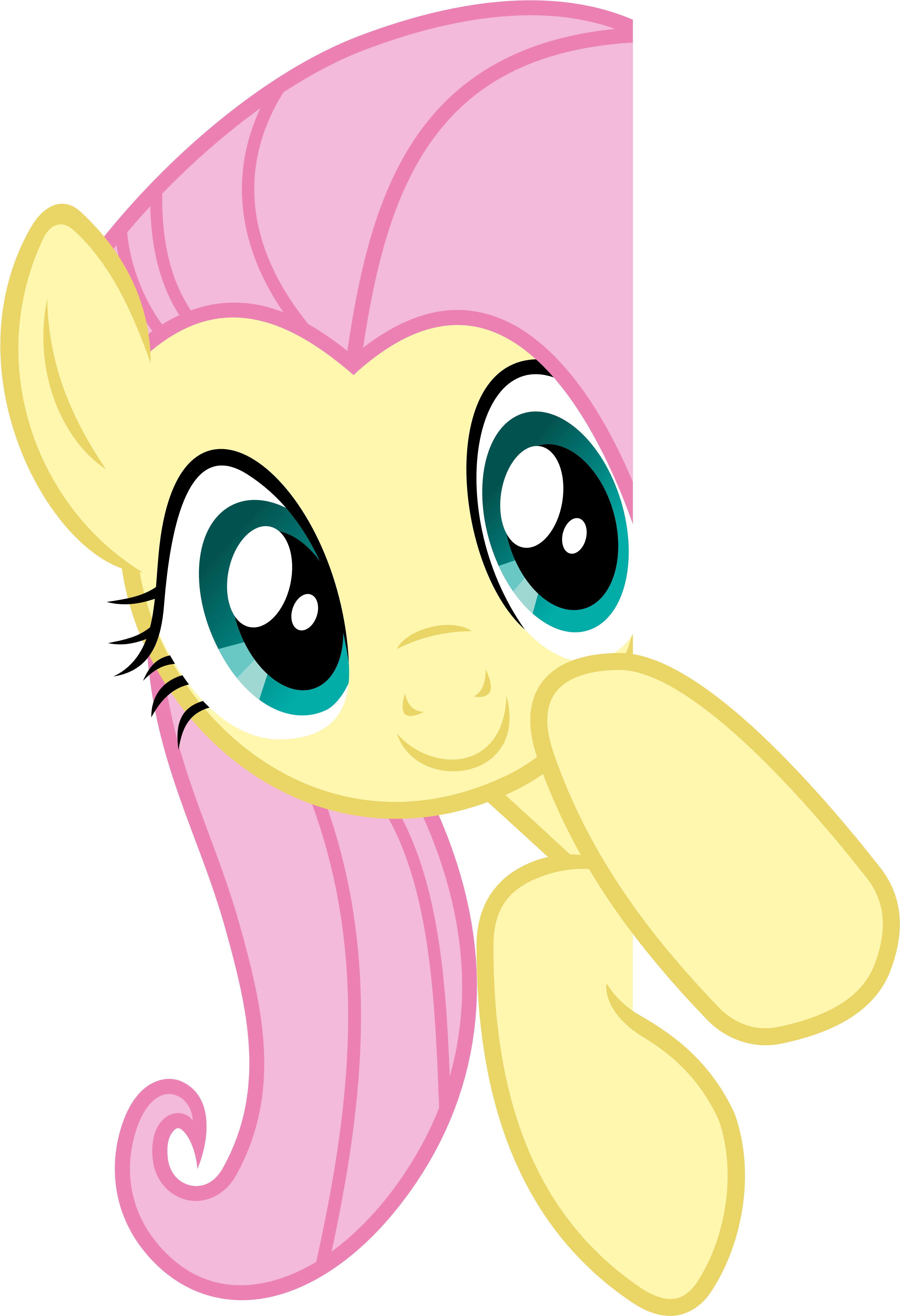 Peeking Over By Anxet - My Little Pony: Friendship Is Magic (4400x7000)