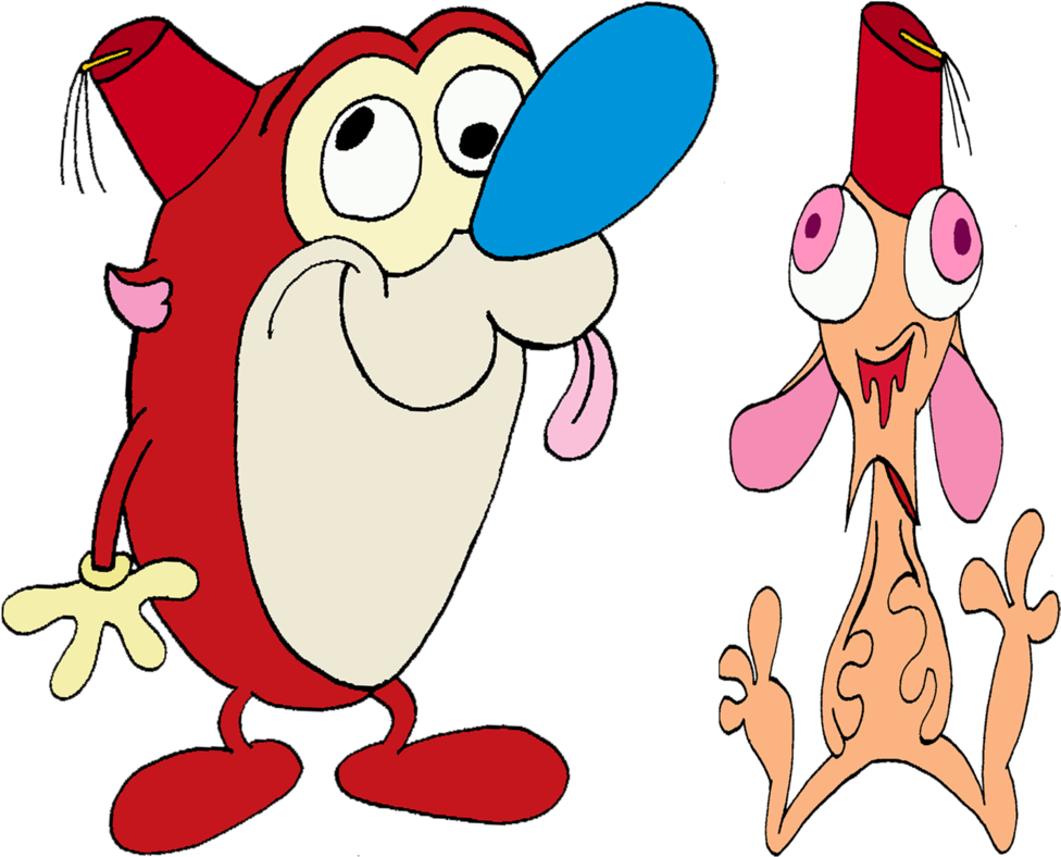 Ending Credits Ren And Stimpy By The Man Of Tomorrow - Comics (1024x819)