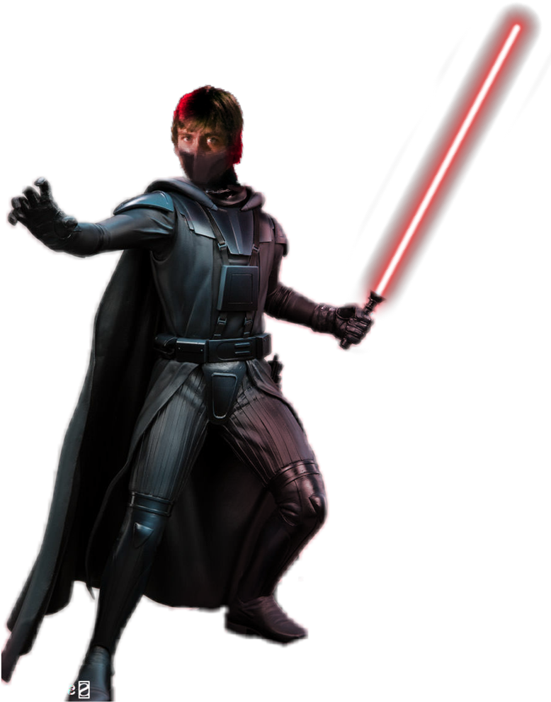 Luke Skywalker Png Render By Mrvideo-vidman - Luke Skywalker Sith Lord (793x1007)