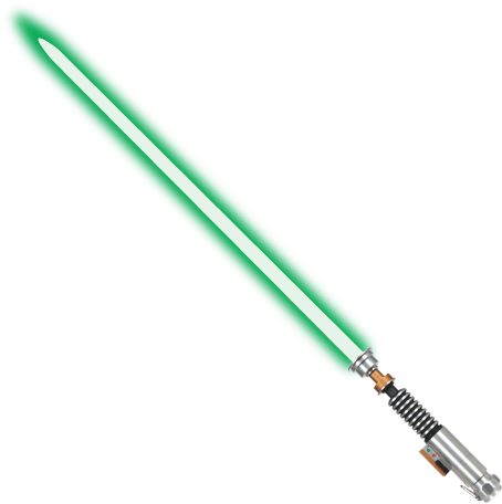Luke Skywalker's Lightsaber - Luke Lightsaber Transparent Background (500x500)