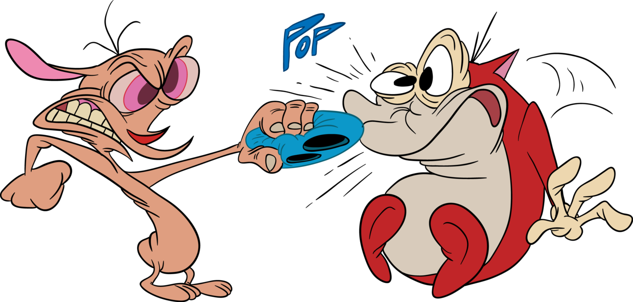 Livestream Doodle By Lotusbandicoot - Lotusbandicoot Ren And Stimpy (1293x617)
