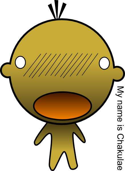 Cartoon Characters Clipart - Animasi Terkejut (438x599)