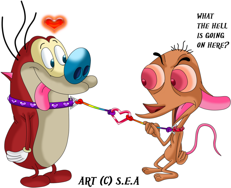 Ren And Stimpy-the Leash That Binds You By Skunkynoid - Ren And Stimpy Quotes (800x643)