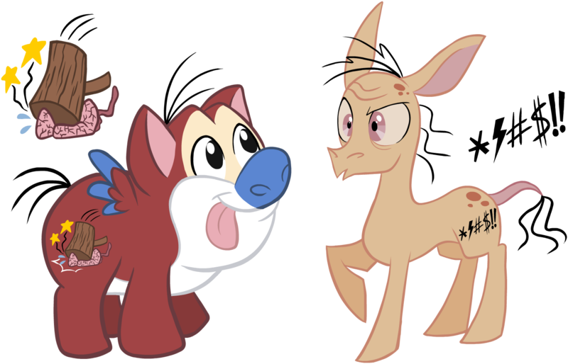 Ren N Stimpy Ponys By G-blue16 - Ren And Stimpy Cute (800x514)