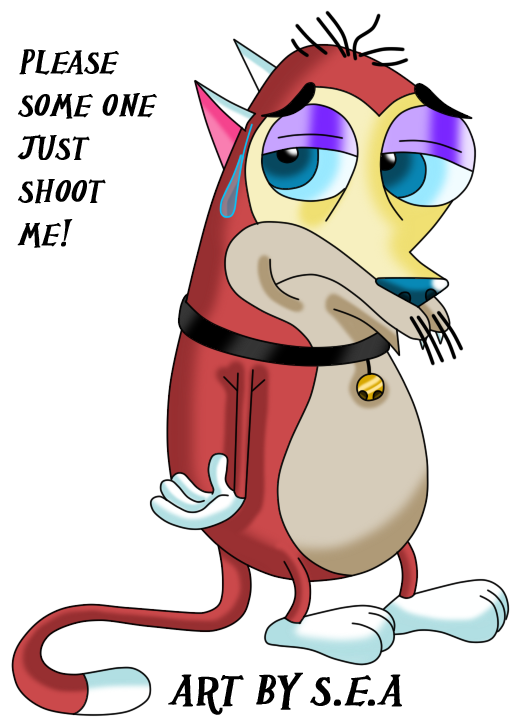 Ren And Stimpy Oc-chubby Stimpen By Skunkynoid - The Ren & Stimpy Show (521x721)