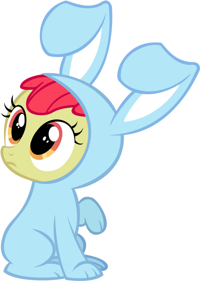 Apple Bloom, Artist - Apple Bloom Bunny Suit (869x1024)