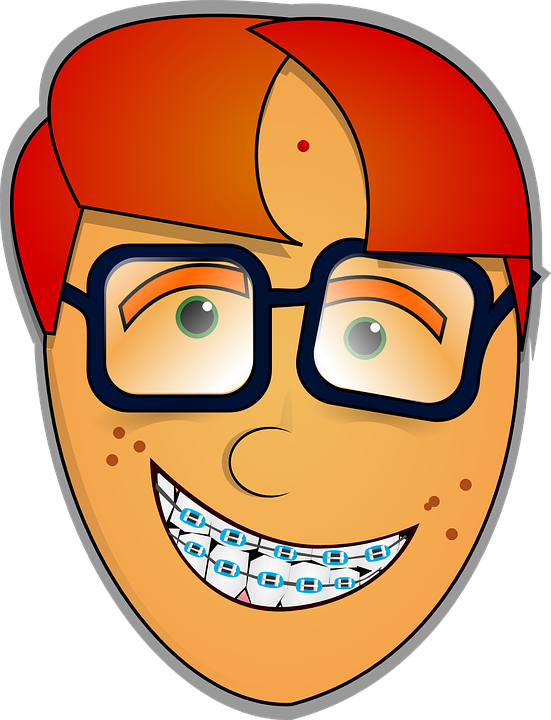 Cartoon Girls With Glasses 8, Buy Clip Art - Geek Clipart (551x720)