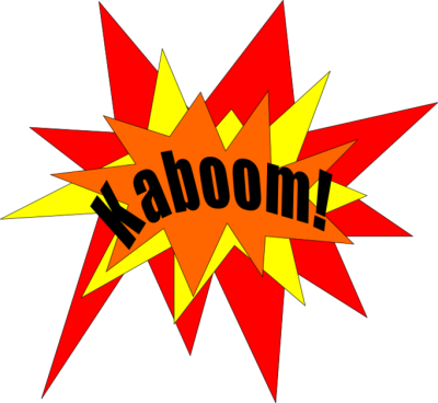 Clip Art Explosion Clipart Free To Use Resource - Clip Art (400x368)