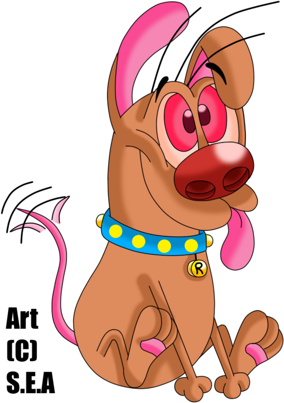 Ren And Stimpy Oc-cute Widdle Renimpy By Skunkynoid - Cartoon (600x858)