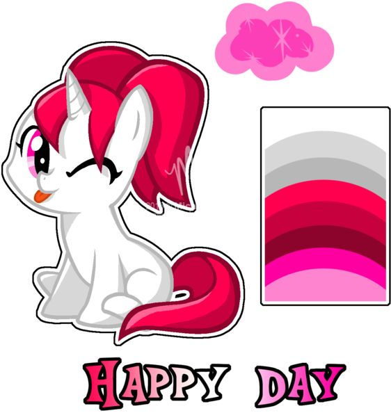 Happy Day Reference By Mychelle - My Little Pony: Friendship Is Magic (600x622)