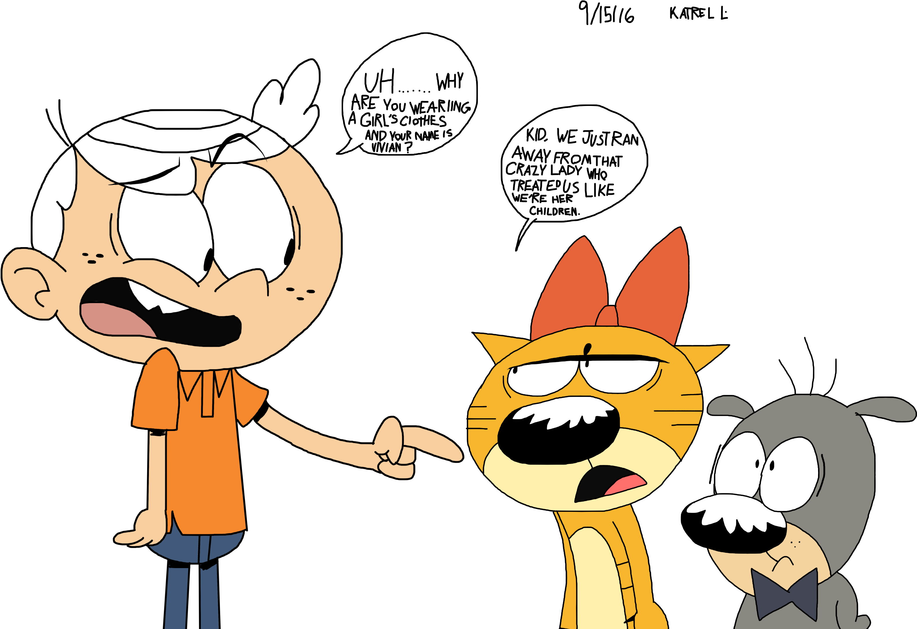 The Ren Amp Stimpy Show Western Animation Tv Tropes - The Loud House (3220x2220)