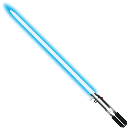 Luke Skywalker I - Anakin Skywalker Lightsaber Png (500x500)