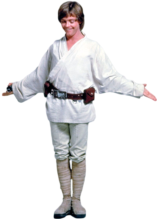 Luke Skywalker Making A Funny Face - Star Wars (600x800)