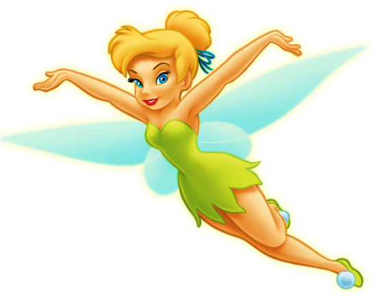 The Nerdy Fashionista - Tinkerbell Images Free Download (565x445)