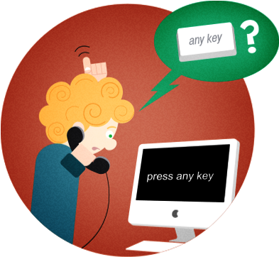 The Non-techie - Comics (444x390)