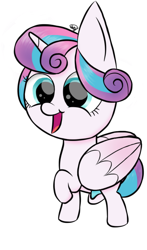 Princess Flurry Heart By Artytunes - Cartoon (774x1032)