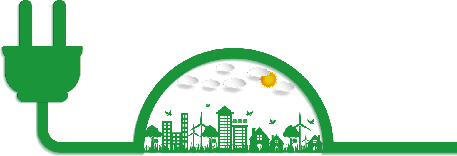 Green Environmental Protection Illustration - Enveronment Vector (1555x533)