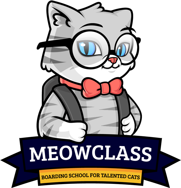 Cat Maskot Logo Png (700x846)