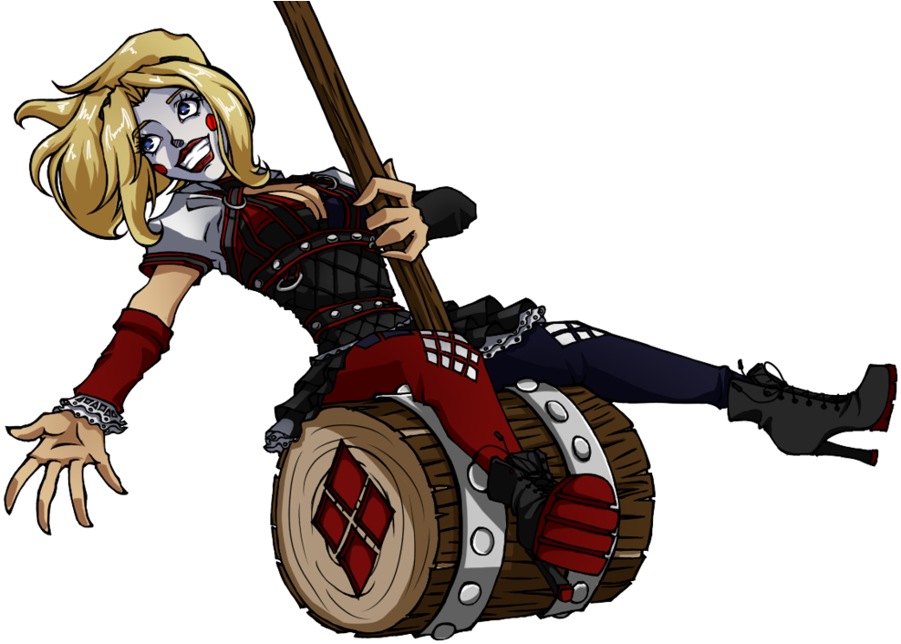 Harley Quinn By Serrafia - Harley Quinn Comics Png (1024x729)