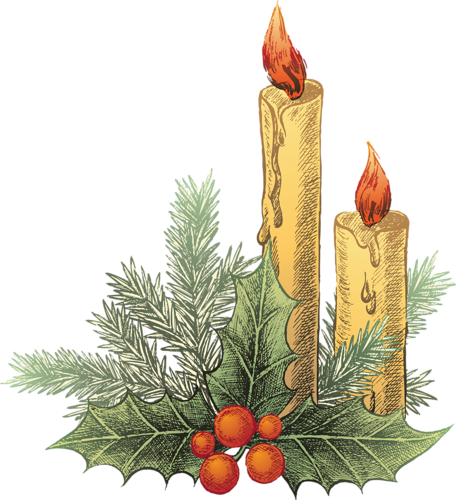 Clipart 2 Advent - Christmas Day (456x500)