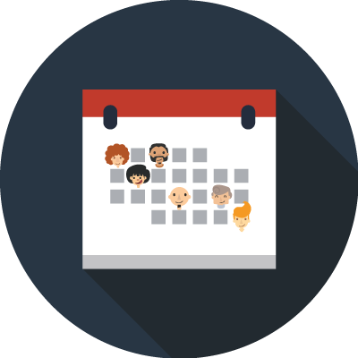 Calendar Clipart Booked - Scheduling Clients (400x400)