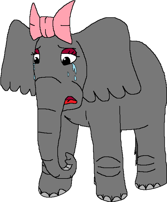 Kimmy After Wicked On Broadway By Kylgrv - Indian Elephant (610x694)