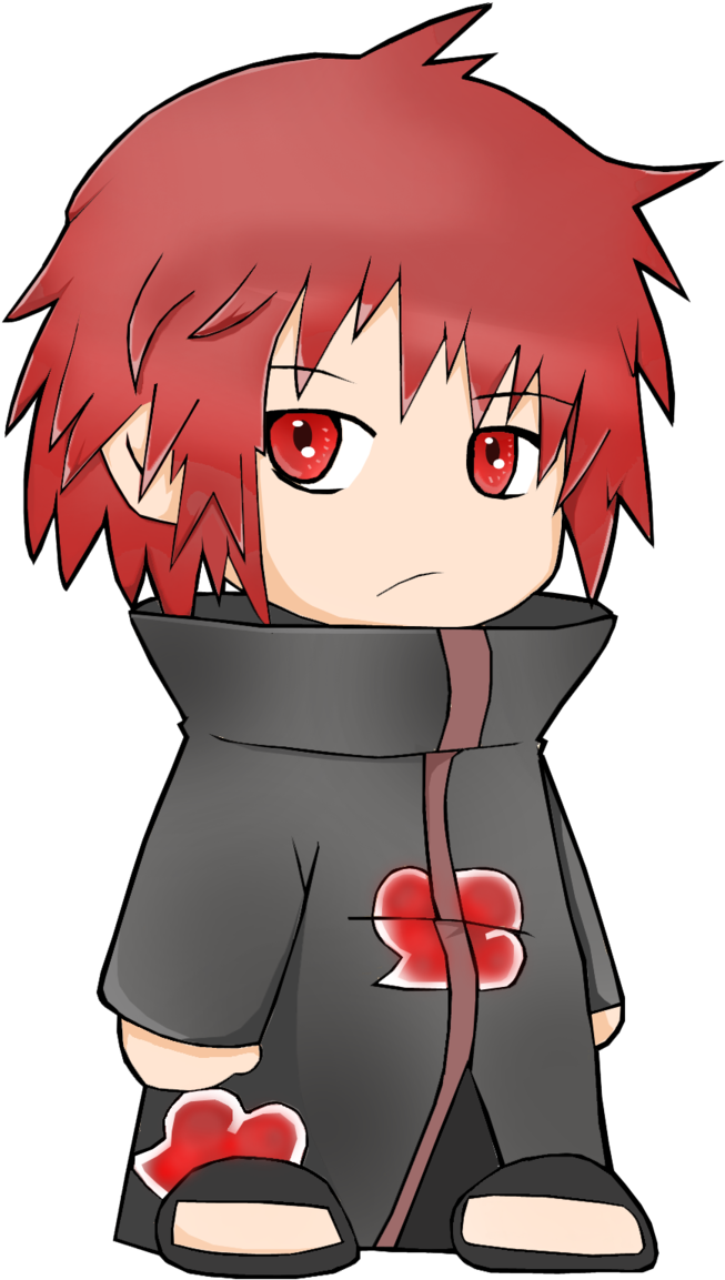 Human Puppet Dibunuh - Sasori Chibi (900x1201)