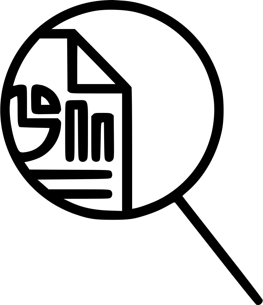 Bussiness Report Document Analysis Statistics Chart - White (846x980)