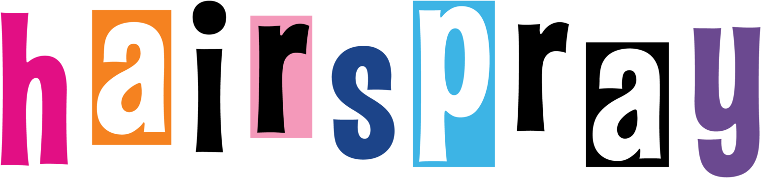 Hairspray Broadway Logo By Zac242 - Hairspray Jr. (1661x481)