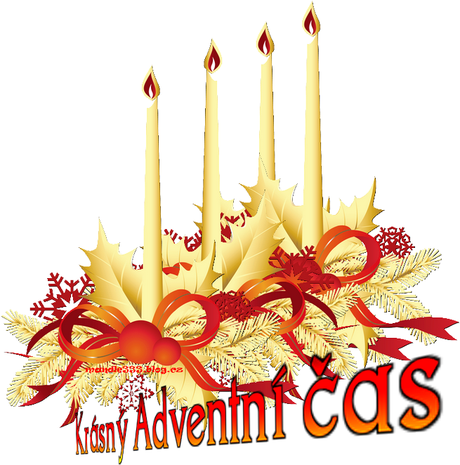 Příjemný Advent Vám Všem - Painting (700x700)