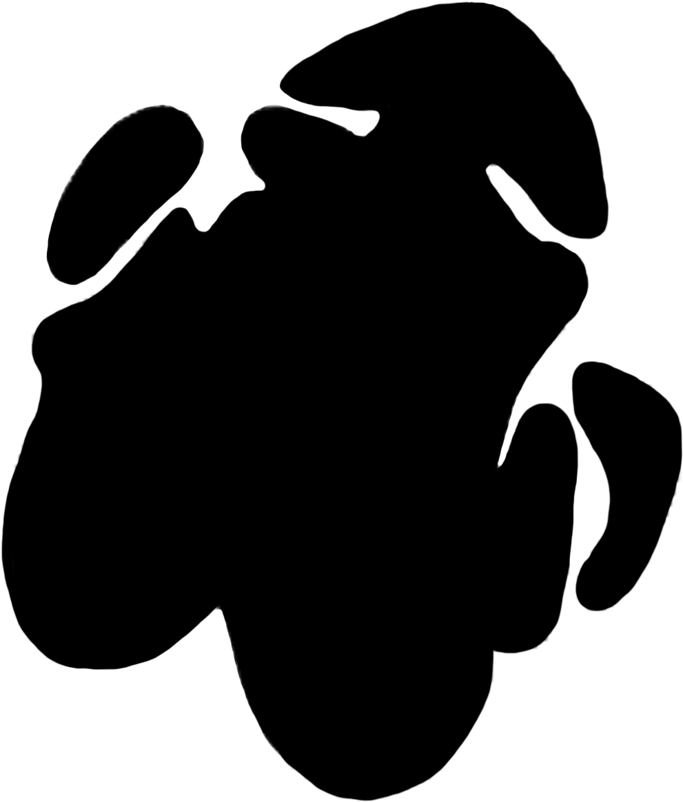 Rhino Clipart Footprint Pencil And In Color Rhino Clipart - Rhino Foot Print (1063x1181)