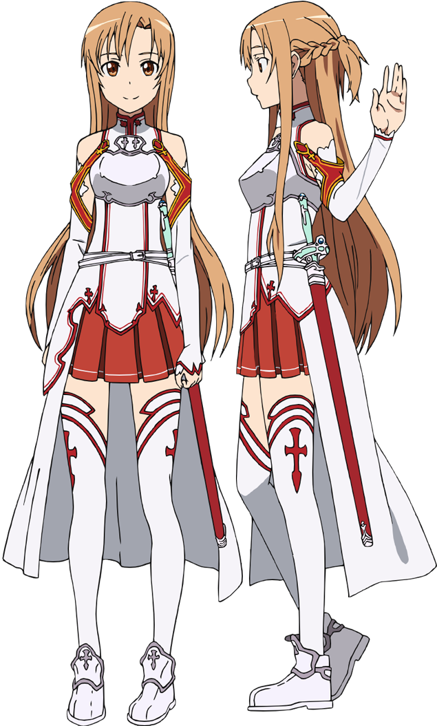 Asuna = Perempuan Yang Mempunyai Sifat Jutek, Dan Terlalu - Asuna Inspired Outfit (773x1056)