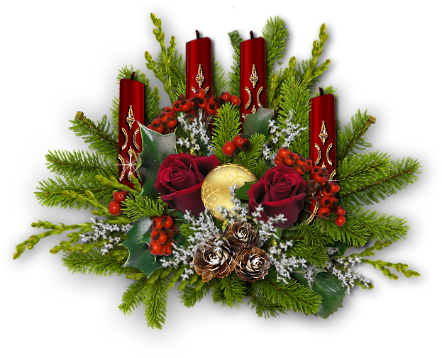 Advent 2016 - Png - Wreath (630x576)