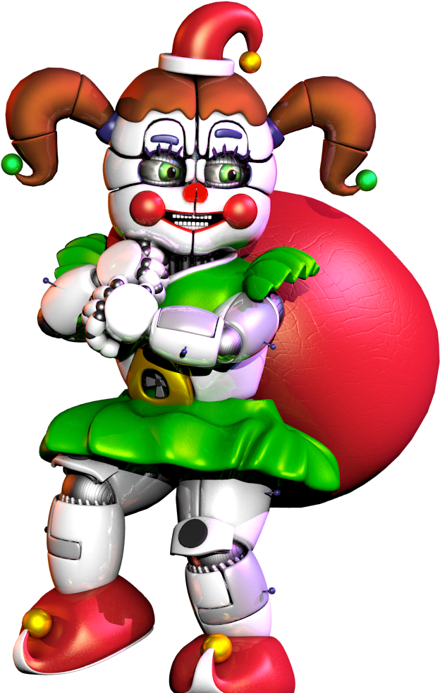 How Circus Baby Stole The Christmas - Circus (1000x1000)