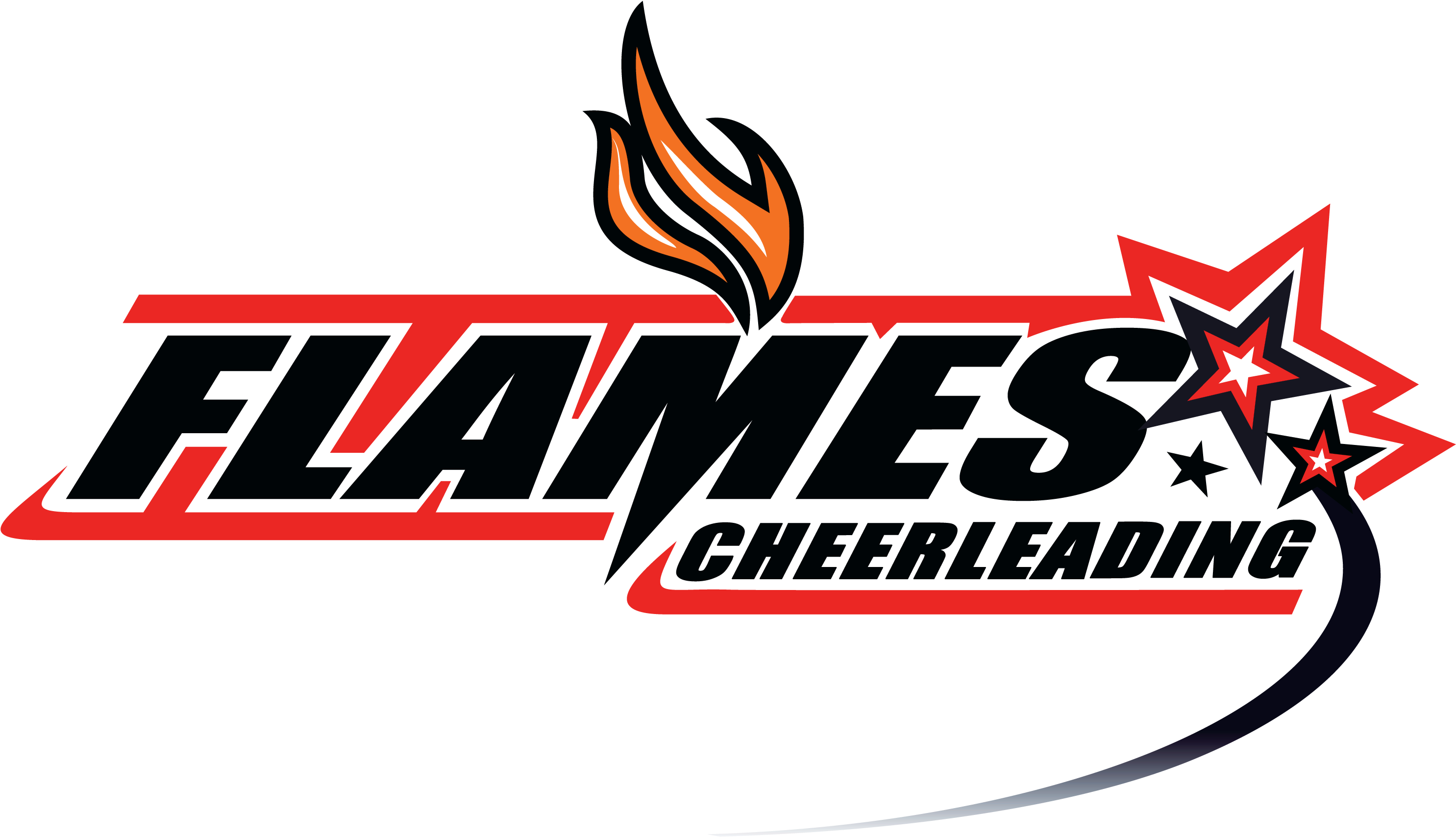 Flames Cheerleading Cheerleading Compétitif Et Récréatif - Flames All Star Cheerleading (3000x1800)