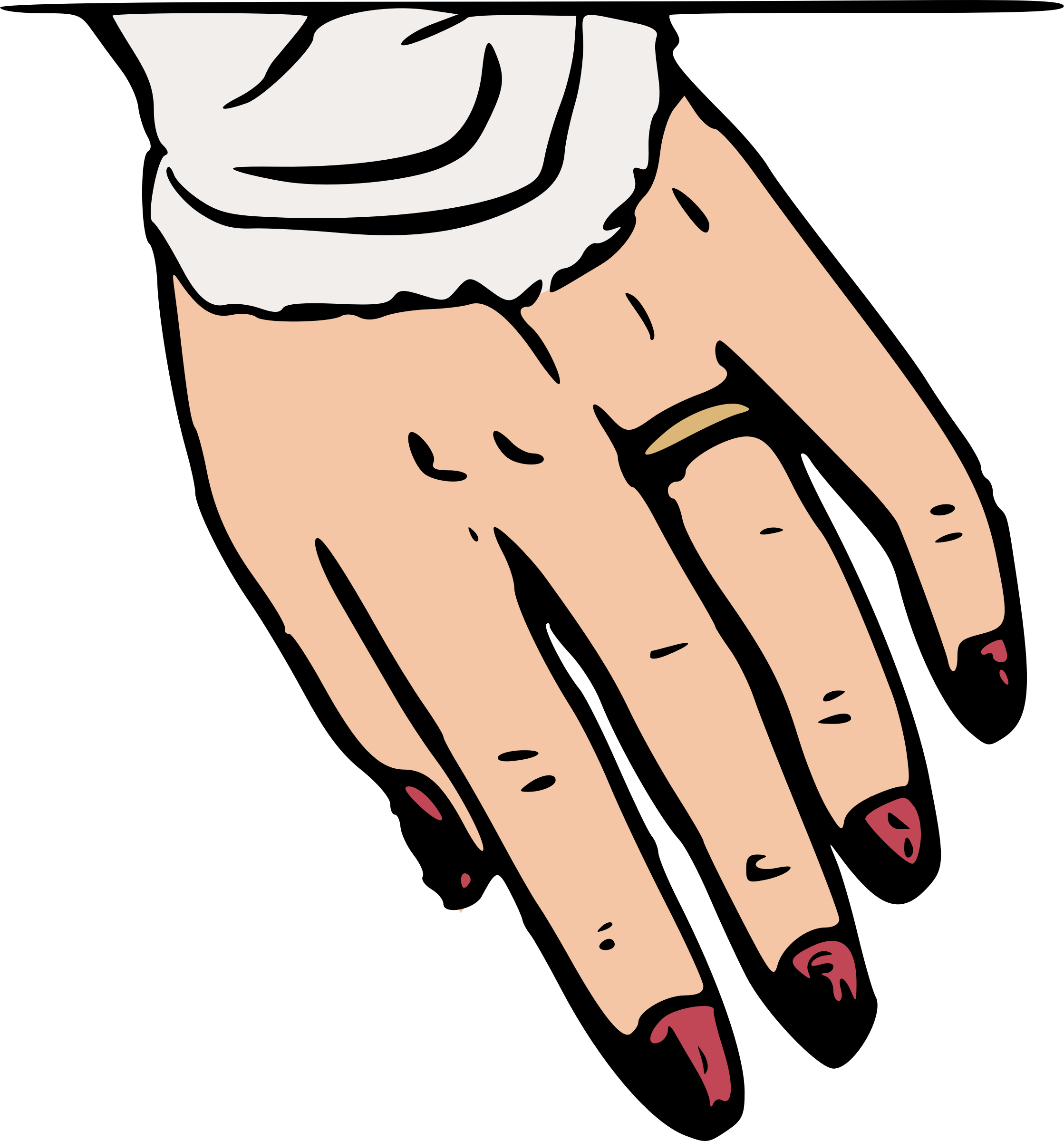 Big Image - Ring On Finger Clipart (2238x2400)