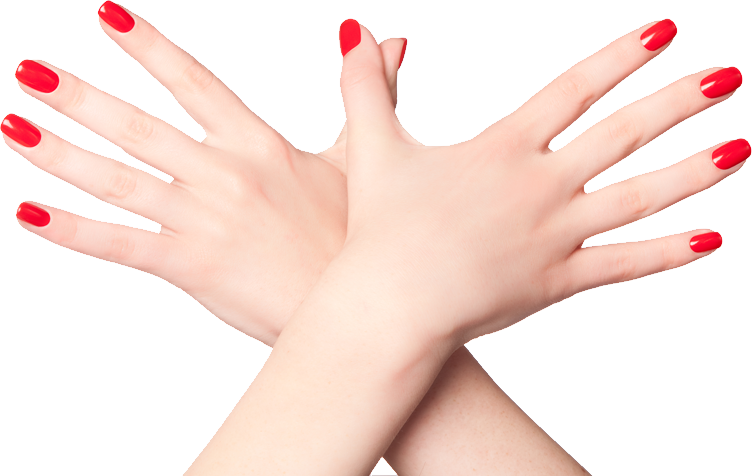Nails Png - Nails Hand Clear Background (752x476)