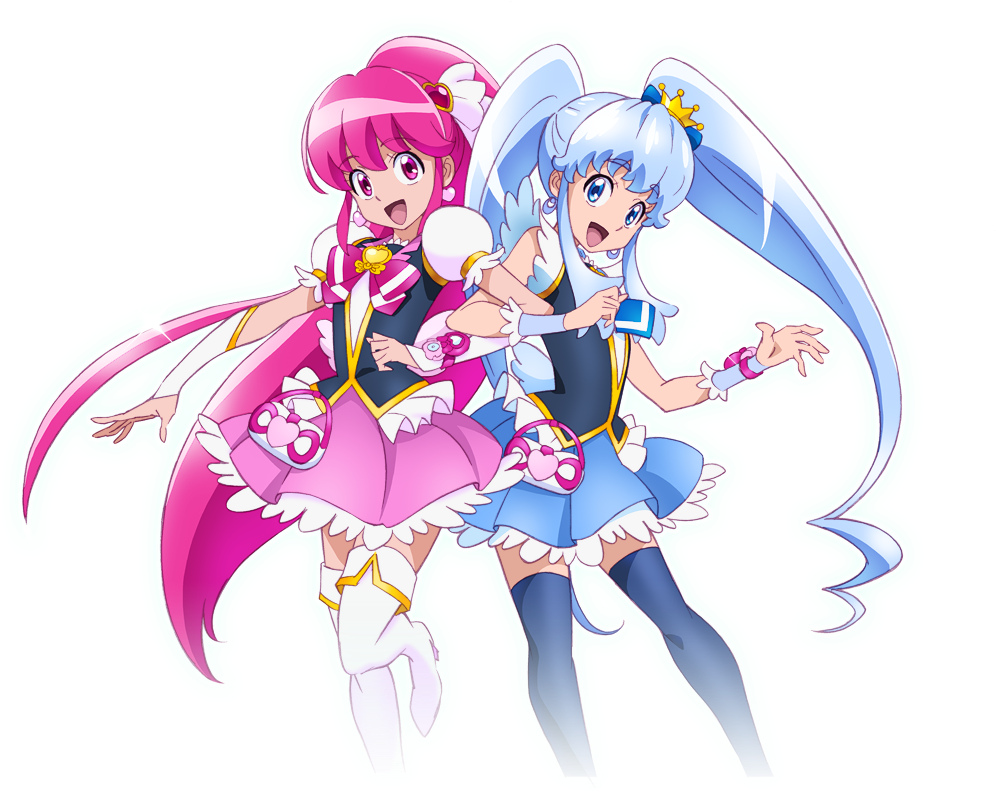 Chara Center - Glitter Force Happiness Charge (1000x950)