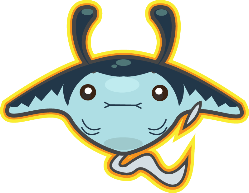 Manta Ray By Pinkophilic On Deviantart - Manta Ray Cartoon Png (798x619)